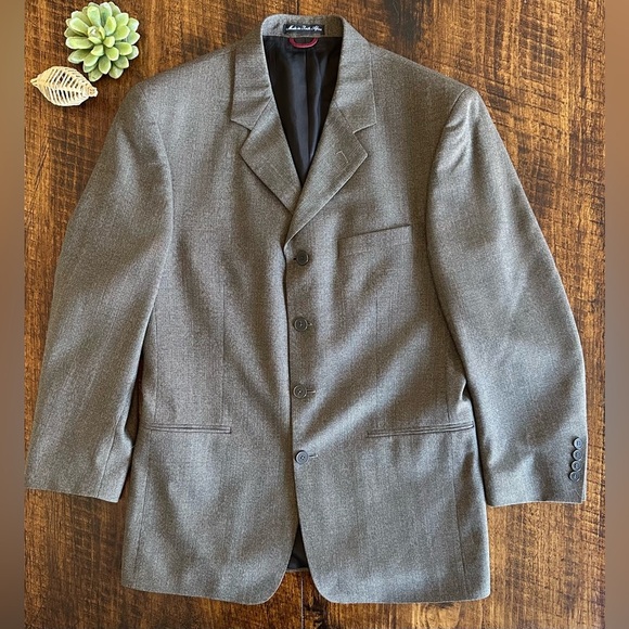 Pierre Cardin | Vintage 100% Worsted Wool Sports Coat Blazer - Picture 1 of 9